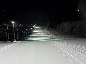 ski osvětimany - umělé osvetlení